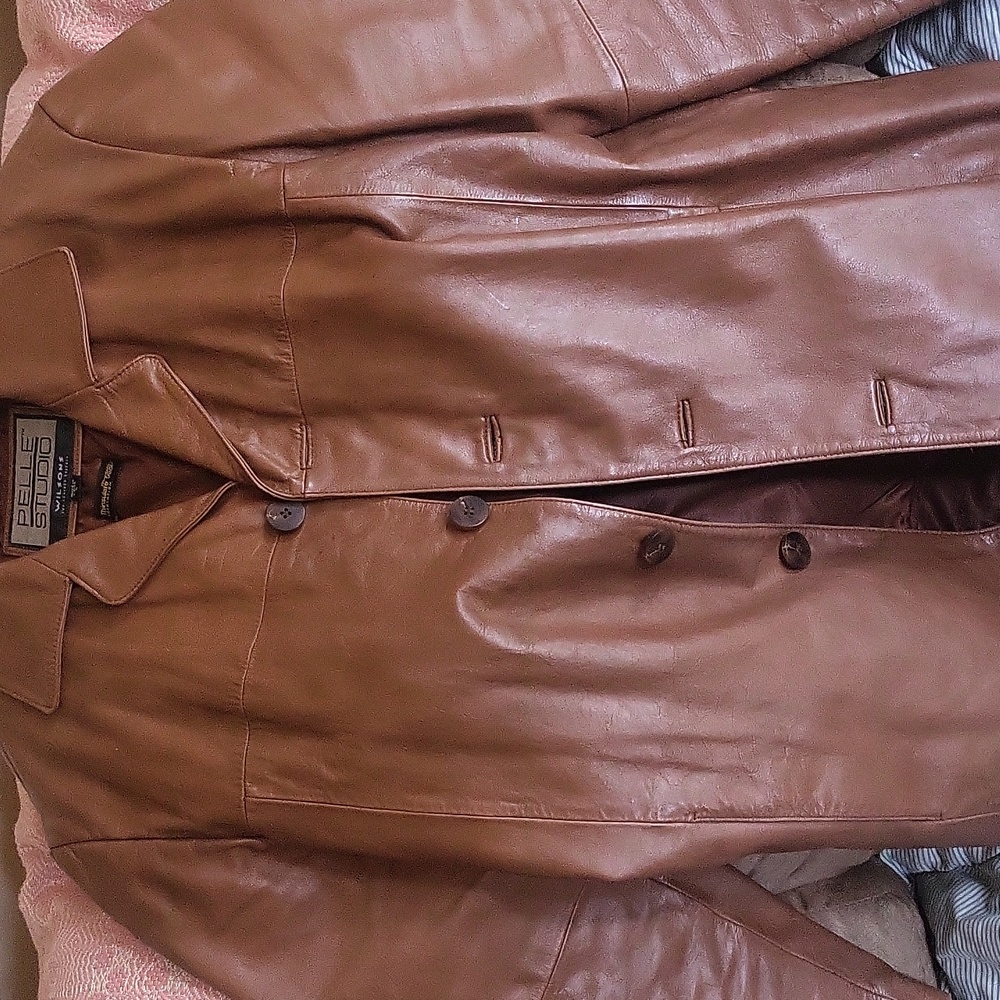 Leather jacket